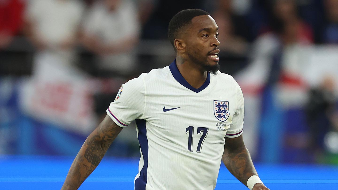 Ivan Toney against Slovakia at EURO 2024