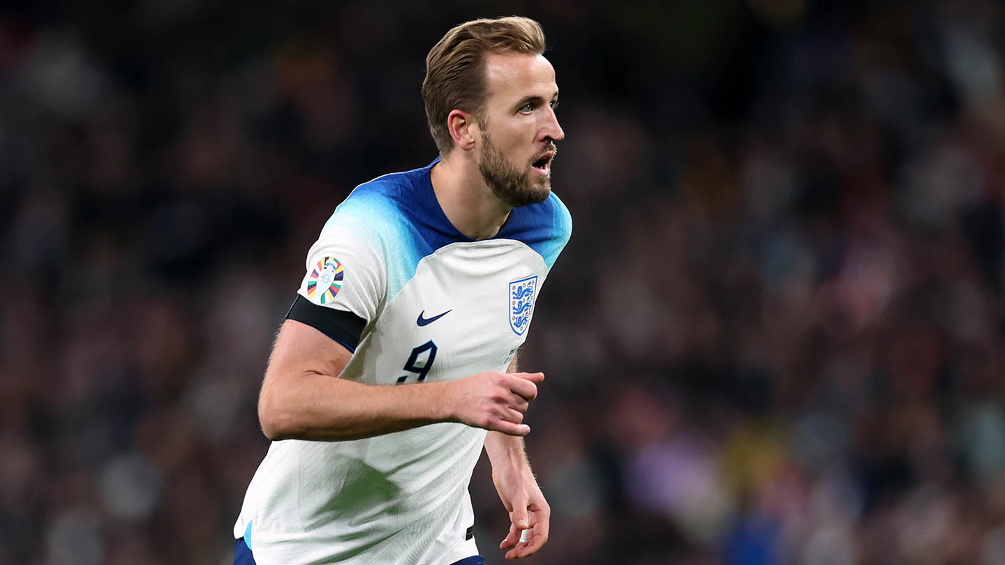 Harry Kane during England's victory over Malta in November