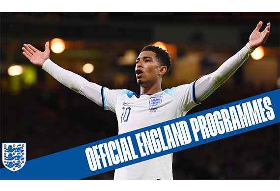 Subscribe to the England official match programme collection